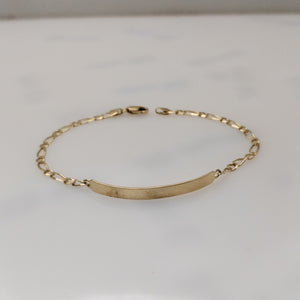 ESCLAVA ORO 14 K 3.2 GRMS (SEMINUEVO)