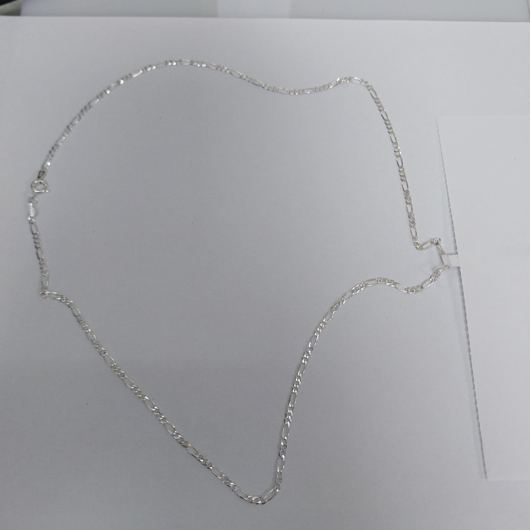 CADENA TEJIDO 3X1 PLATA .925 55 CM 4.1 GR (NUEVO)