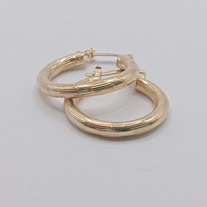 ARETES ARRACADAS 14K 2.7 GR (NUEVO)
