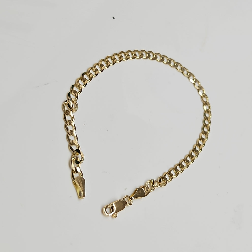 PULSERA BARBADA 14K 21 CM 5 GR (NUEVO)