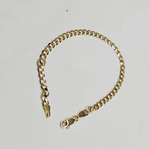 PULSERA BARBADA 14K 21 CM 5 GR (NUEVO)