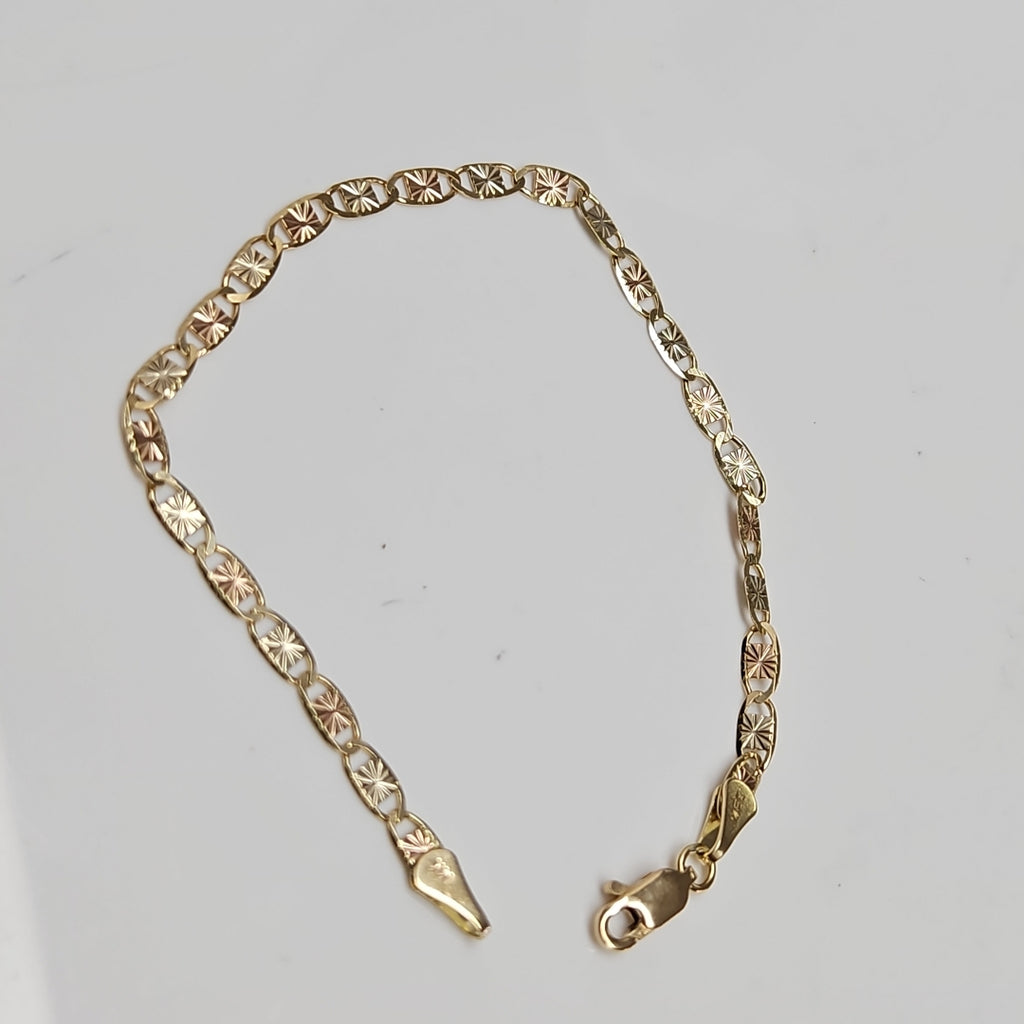 PULSERA GUCHI 14K 18 CM 2.9 GR (NUEVO)