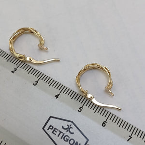 ARRACADAS ORO 14K 1.4 (NUEVO)
