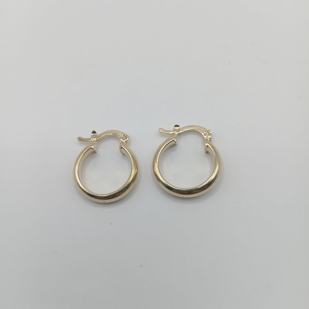 ARETES ARRACADA LISA 14K 1.7 GR (NUEVO)