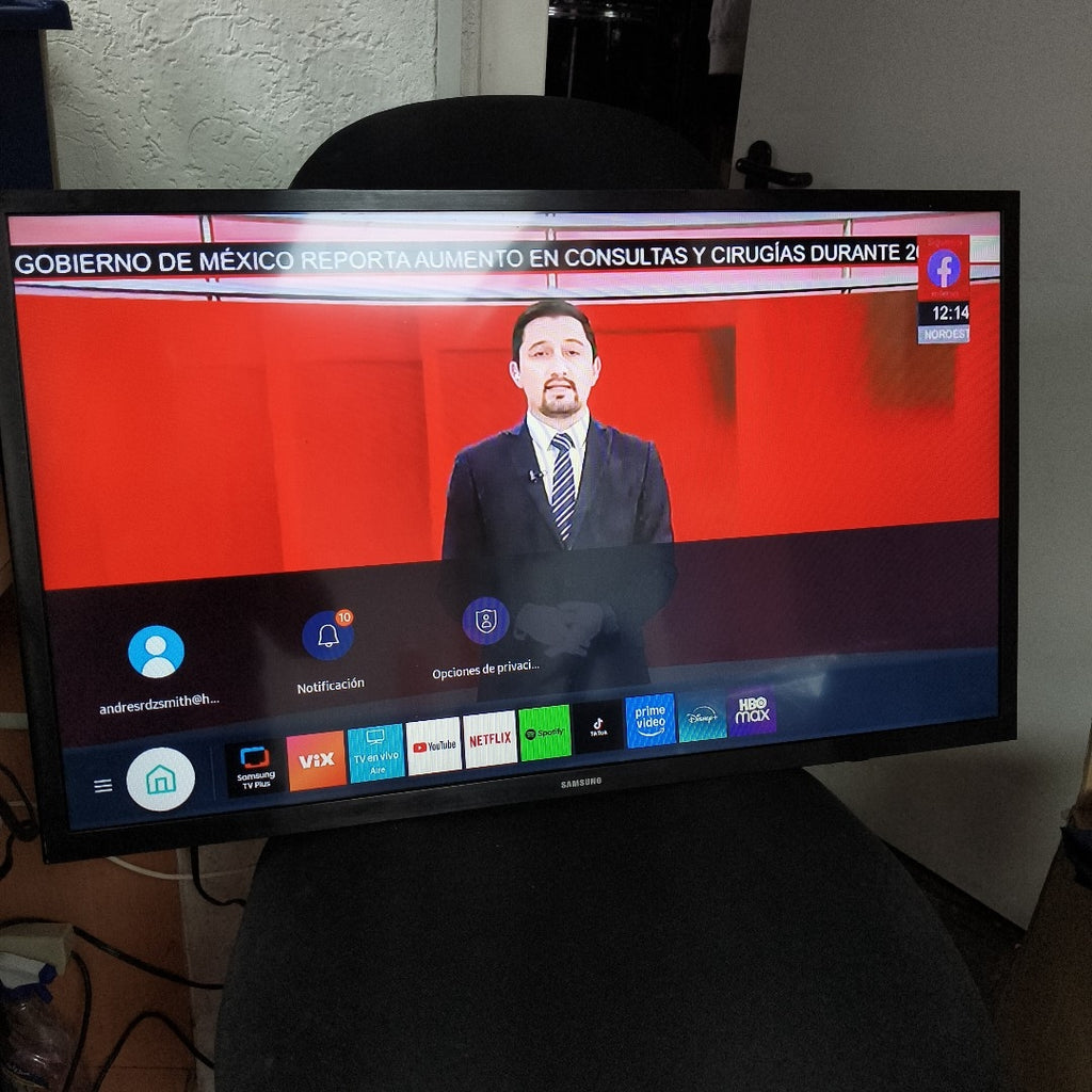 PANTALLA SAMSUNG UN32T4310AF (2022) 32" LED HD (SEMINUEVO)
