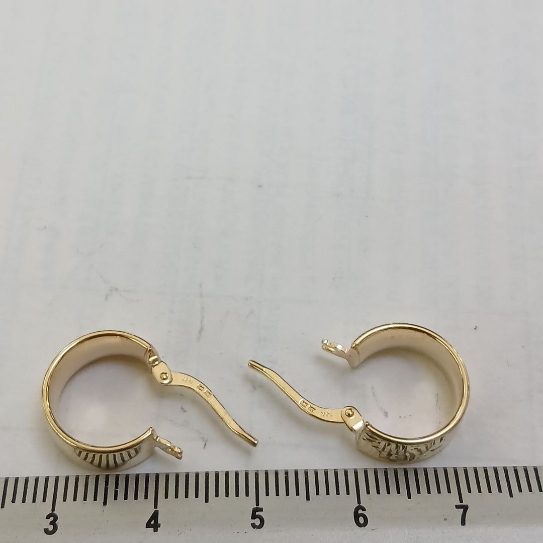 ARRACADAS ORO 14K 1.9 (NUEVO)