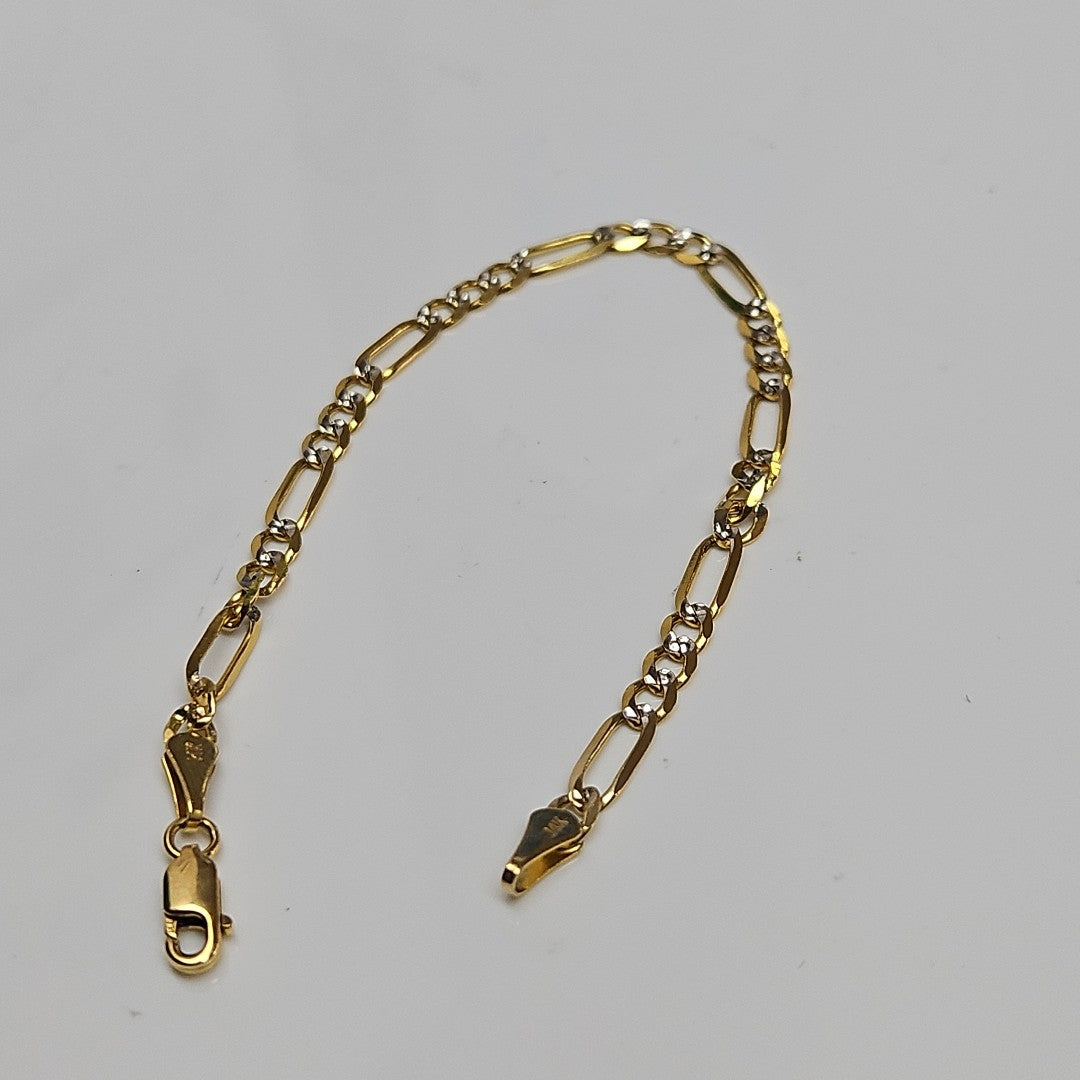 PULSERA 3X1 14K 18 CM 4 GR (NUEVO)