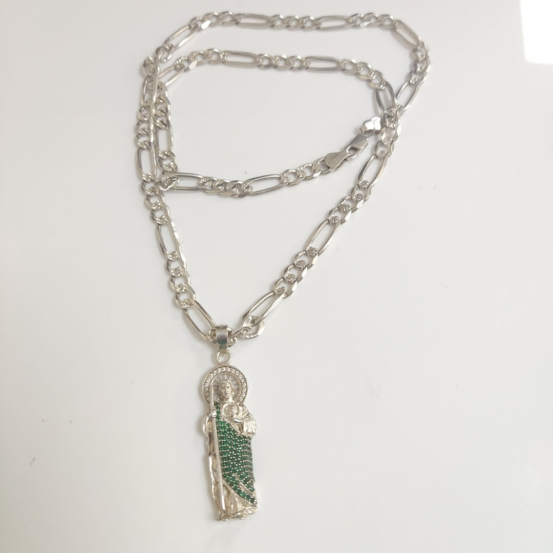 CADENA, DIJE PLATA 27.8 GRMS (SEMINUEVO)