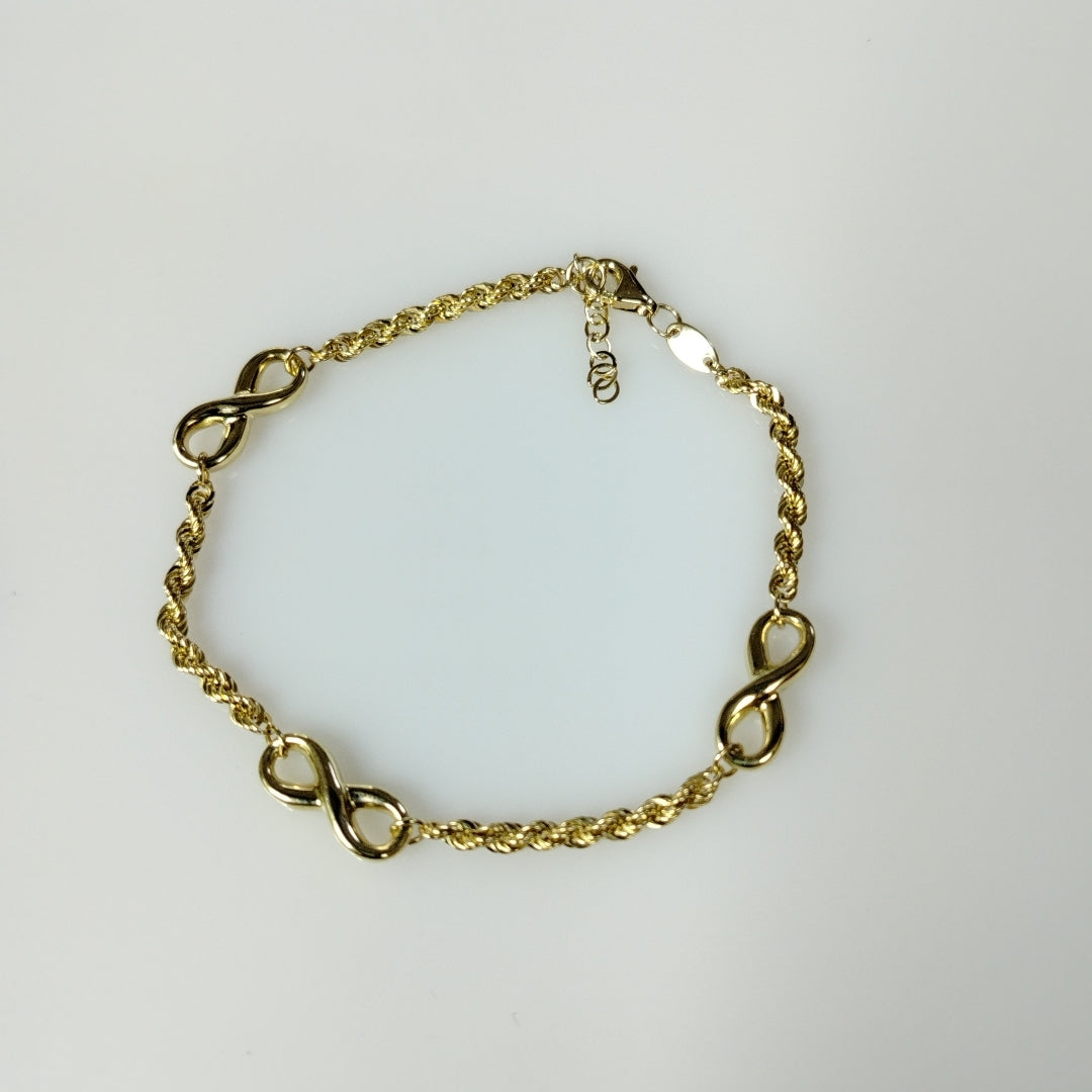 PULSERAS DAMA ORO 14K 2.6 (NUEVO)