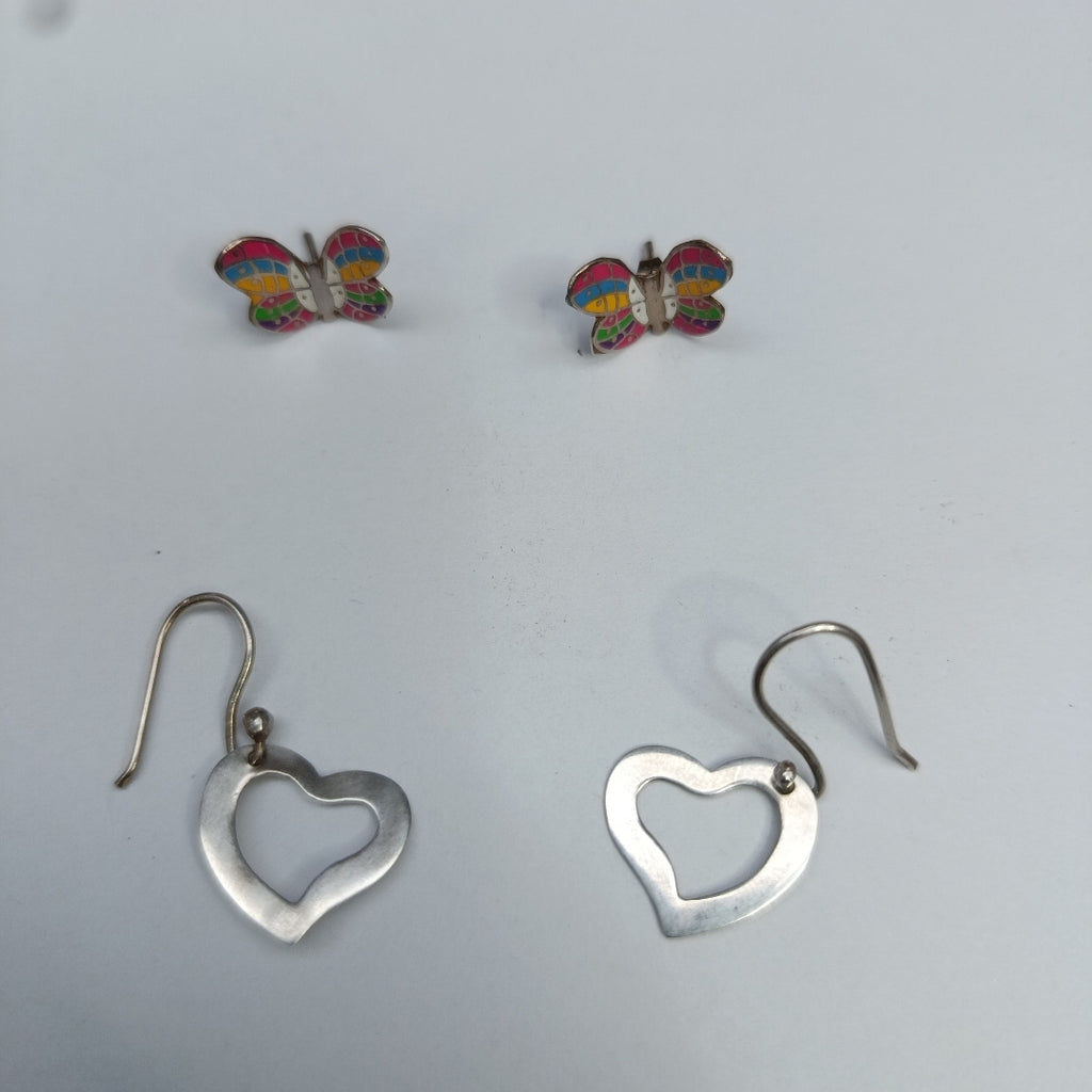 ARETES PAR PLATA 3,00 GRMS (SEMINUEVO)