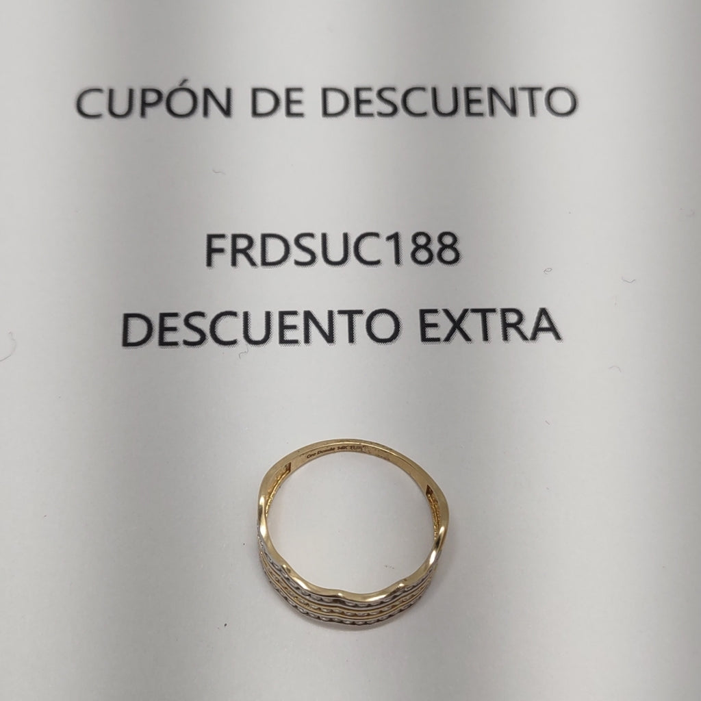 ANILLOS DAMA ORO 14K 2.7 (NUEVO)