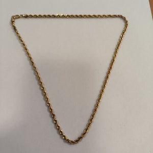 CADENA ORO 14 K 5.8 GRMS (SEMINUEVO)