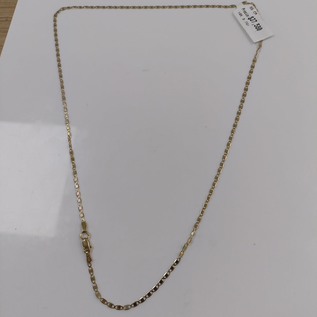 CADENA GUCHI 14K 55 CM 3.7 GR (NUEVO)