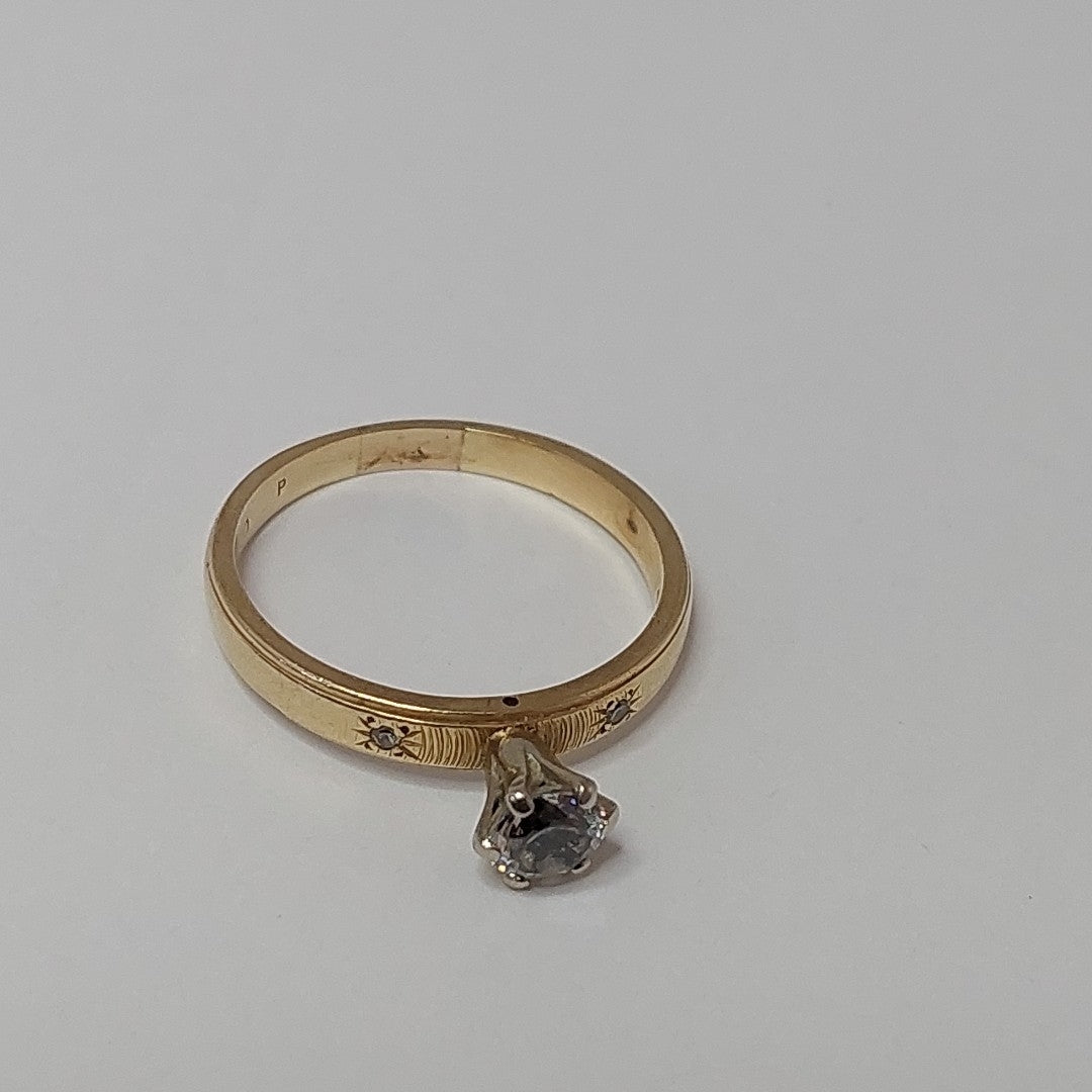 ANILLITO ORO 14 K 3.3 GRMS (SEMINUEVO)