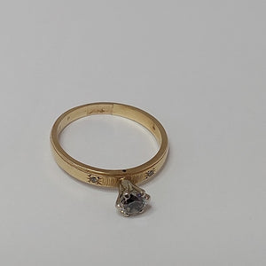 ANILLITO ORO 14 K 3.3 GRMS (SEMINUEVO)