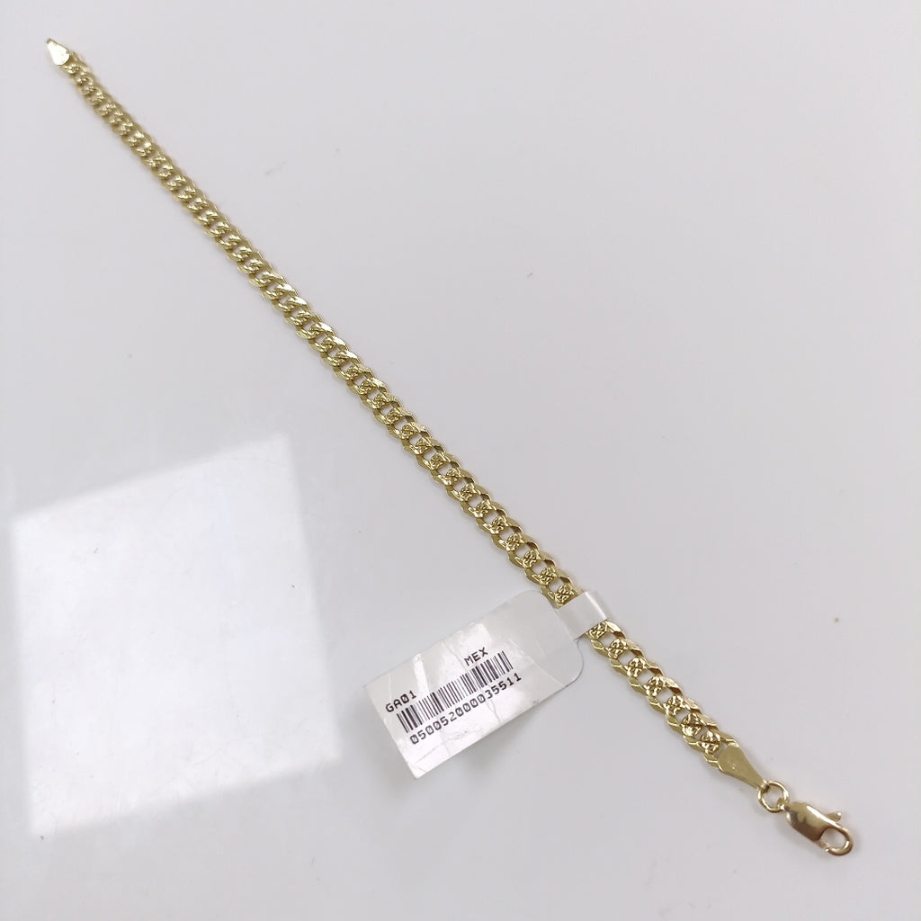 PULSERA BARBADA 14K 21 CM 7.5 GR (NUEVO)