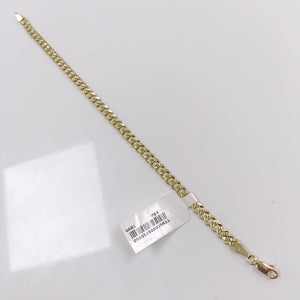 PULSERA BARBADA 14K 21 CM 7.5 GR (NUEVO)