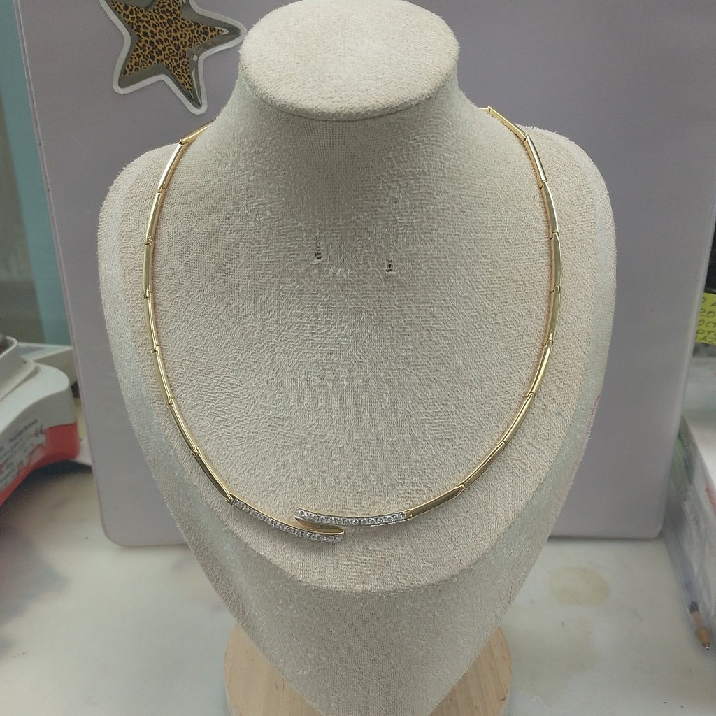 GARGANTILLA ORO 14 K 11.6 GRMS (SEMINUEVO)