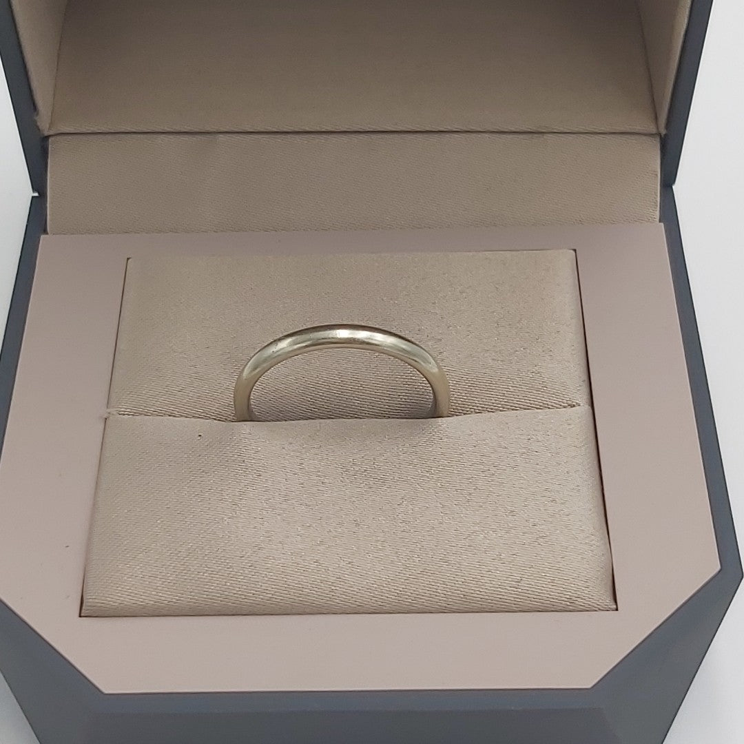 ARGOLLA ORO, ORO BLANCO 14 K 3.9 GRMS (SEMINUEVO)