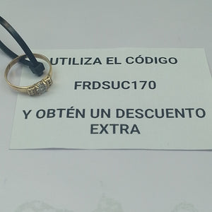 ANILLO ORO 10 K 1,60 GRMS (SEMINUEVO)