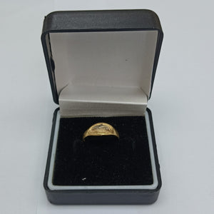 ANILLITO ORO COMBINADO 14 K 1,70 GRMS (SEMINUEVO)