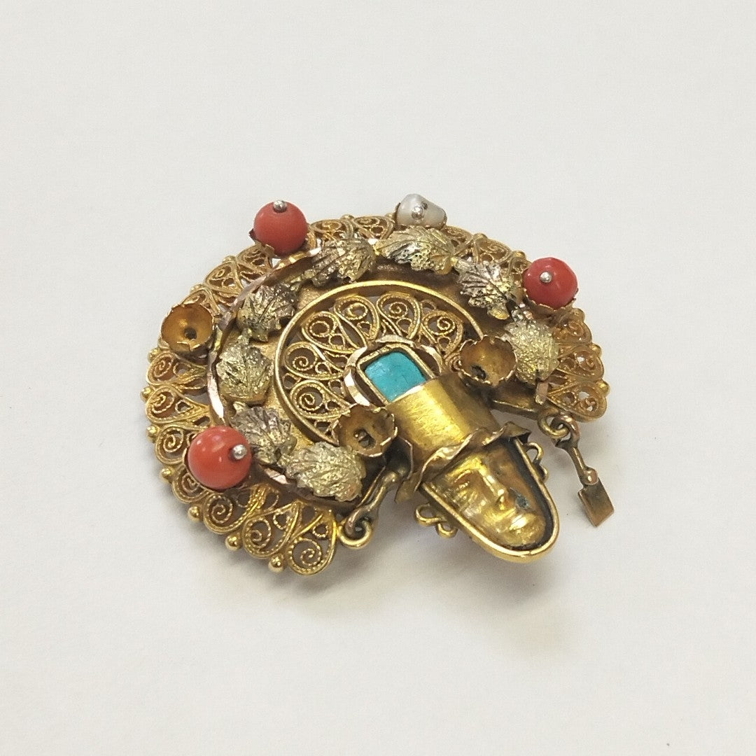 BROCHE ORO 8 K 7.2 GRMS (SEMINUEVO)