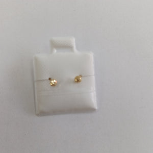 BROQUELES BROQUEL FIG HONGO 14K 0.17 GR (NUEVO)