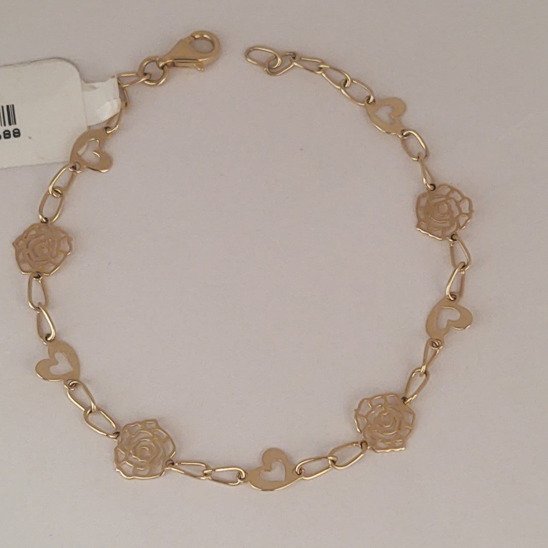 PULSERAS DAMA ORO 14K 2.6 (NUEVO)