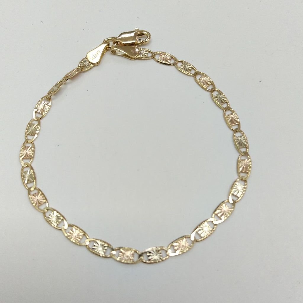 PULSERA GUCHI 14K 18 CM 3.1 GR (NUEVO)