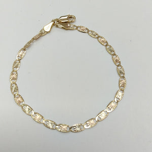 PULSERA GUCHI 14K 18 CM 3.1 GR (NUEVO)