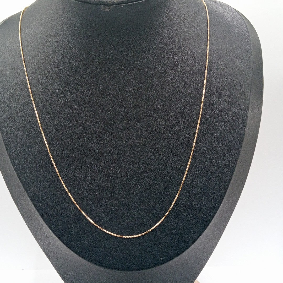 CADENA VENECIANO 14K 55 CM 1.7 GR (NUEVO)