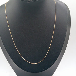 CADENA VENECIANO 14K 55 CM 1.7 GR (NUEVO)
