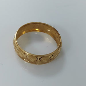 ARGOLLA ORO 14 K 1.8 GRMS (SEMINUEVO)