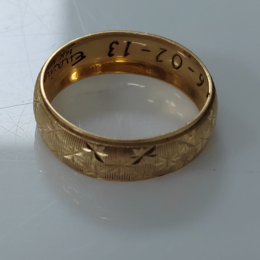 ARGOLLA ORO 14 K 1.7 GRMS (SEMINUEVO)