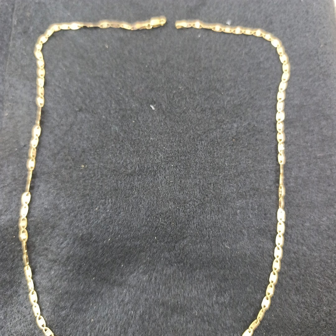 CADENA ORO COMBINADO 10 K 3.5 GRMS (SEMINUEVO)