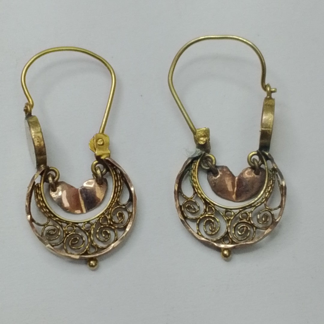 ARETES PAR ORO 10 K 1,80 GRMS (SEMINUEVO)
