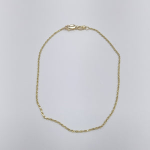 PULSERA TORZAL 14K 21 CM 1.4 GR (NUEVO)