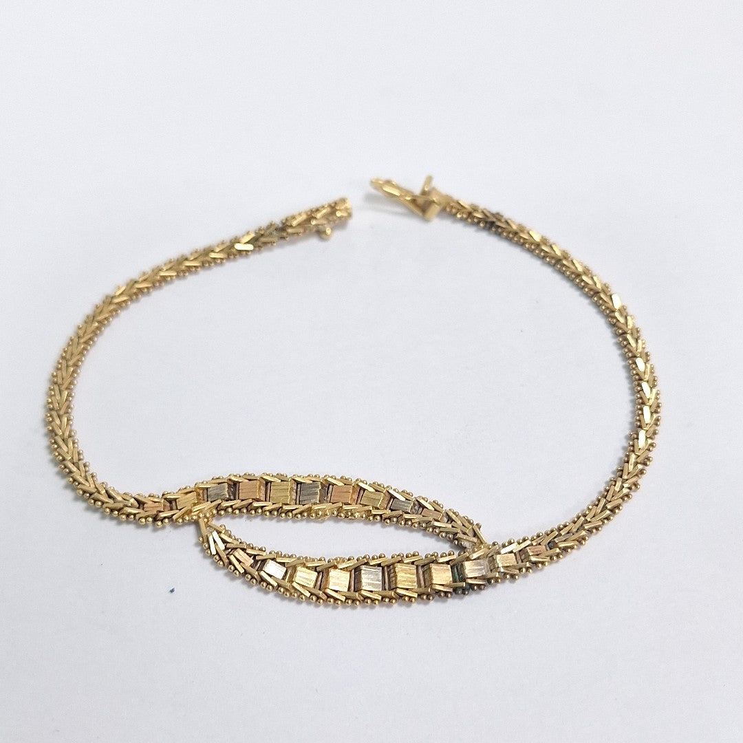 PULSERA ORO 10 K 9.4 GRMS (SEMINUEVO)