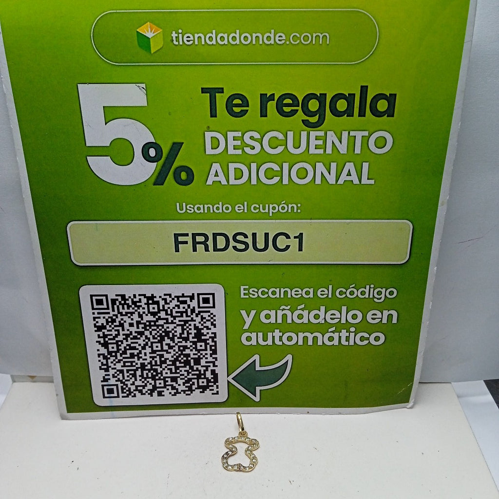 DIJE ORO 14 K 1.1 GRMS (SEMINUEVO)