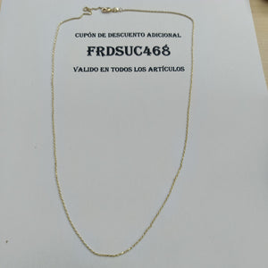 CADENA TORZAL 14K 55 CM 2.9 GR (NUEVO)