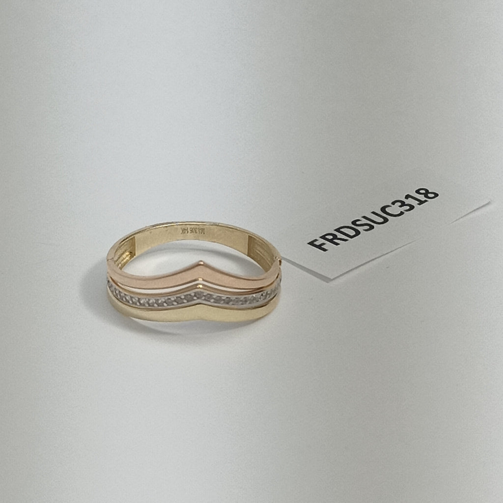 ANILLOS DAMA ORO 14K 2 (NUEVO)