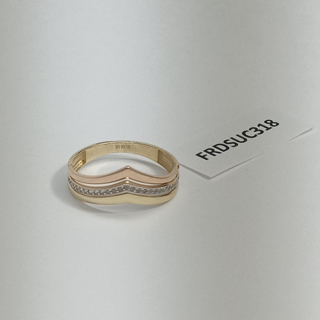 ANILLOS DAMA ORO 14K 2 (NUEVO)