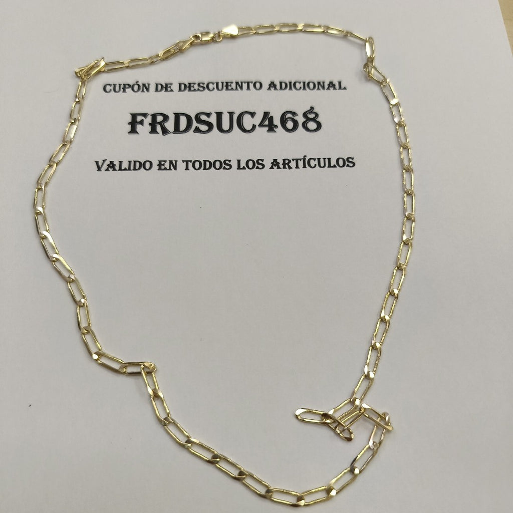 CADENA ESLABONES 14K 55 CM 11.3 GR (NUEVO)