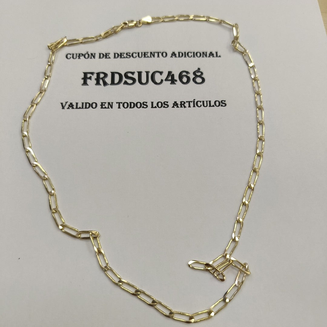 CADENA ESLABONES 14K 55 CM 11.3 GR (NUEVO)