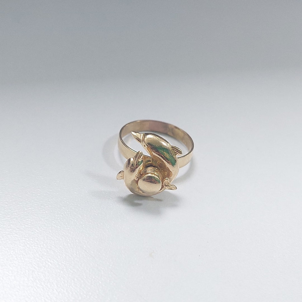 ANILLO ORO 10 K 3,50 GRMS (SEMINUEVO)