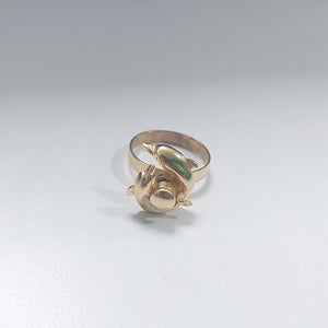 ANILLO ORO 10 K 3,50 GRMS (SEMINUEVO)