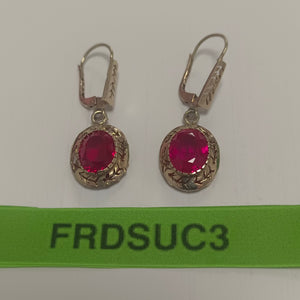 ARETES PAR ORO 14 K 4.8 GRMS (SEMINUEVO)