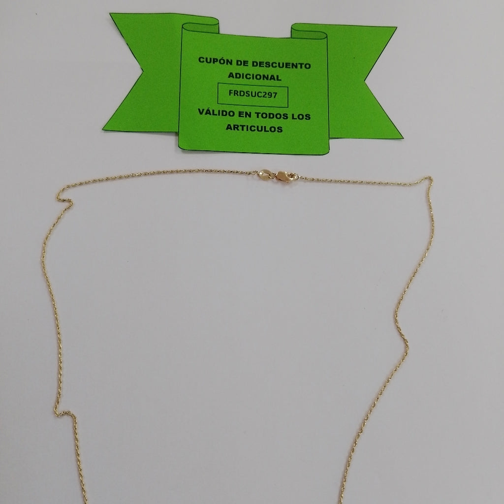 CADENA TORZAL 14K 55 CM 2.9 GR (NUEVO)