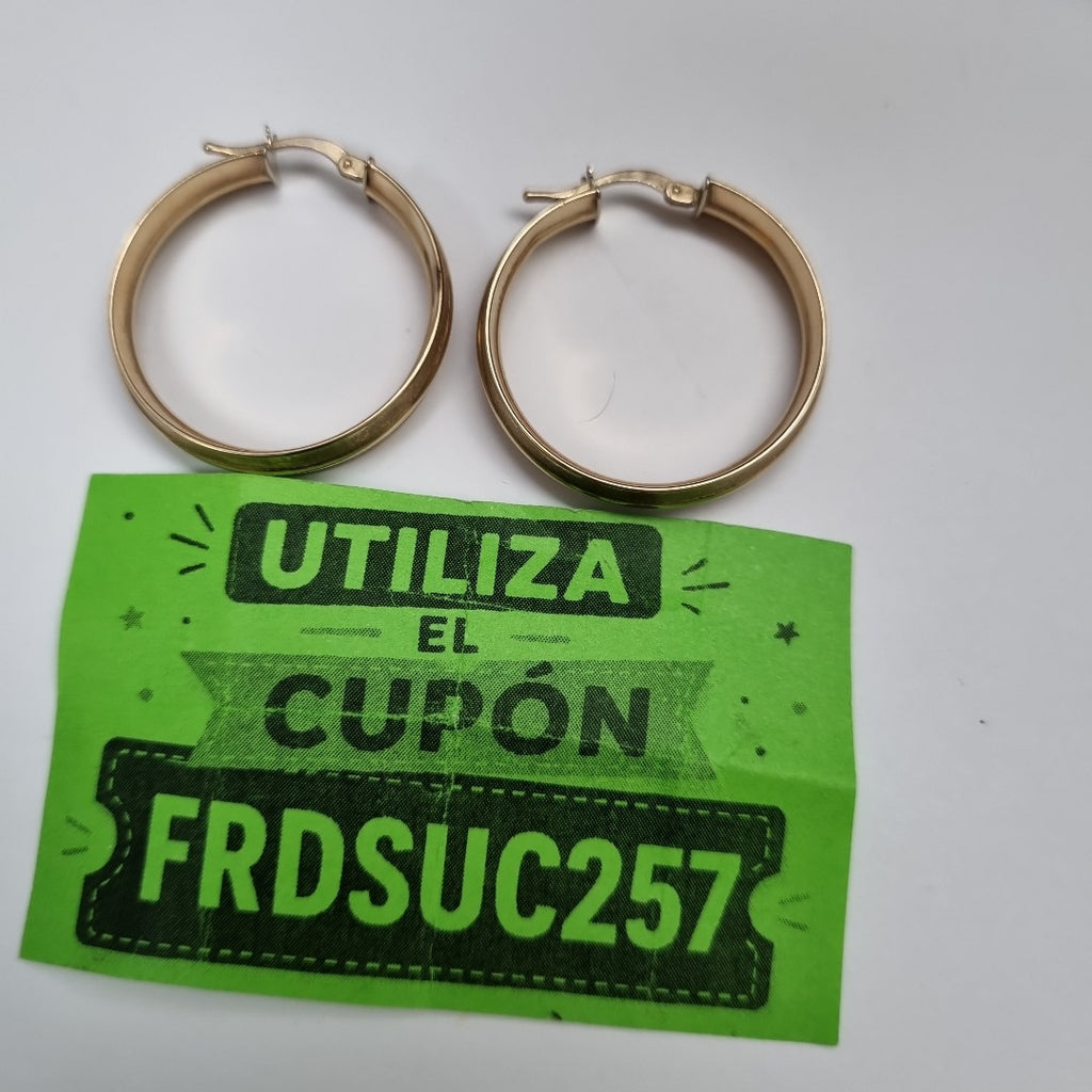 ARRACADAS PAR ORO 10 K 2.7 GRMS (SEMINUEVO)