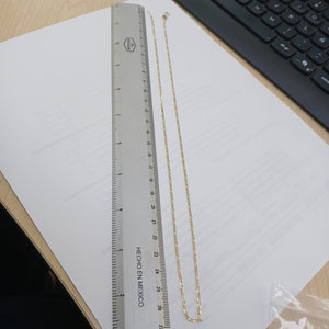 CADENAS CARTIER 3 1 AMARILLA ORO 14K 2.1 (NUEVO)